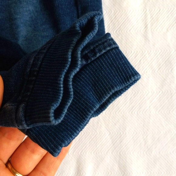 george stretch knit denim joggers pants 6-12 months baby boy - Picture 6 of 10